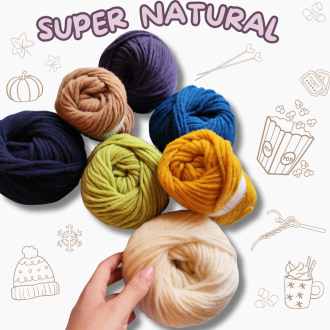 Super Natural | Chunky wool
