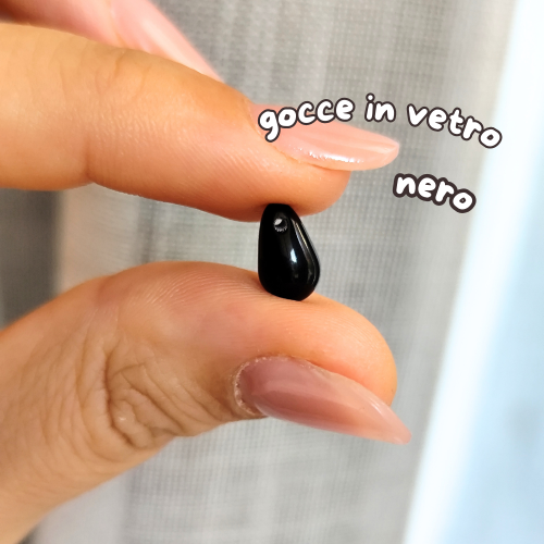 💧 DROPS in vetro onix | 5pz Pack