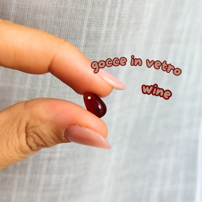 💧 DROPS in vetro wine | 5pz Pack