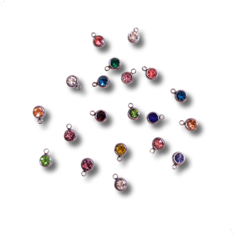 5pz Punti luce color mix | acciaio inossidabile