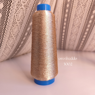 CLARA oro freddo L3002 | Filato gioiello 1000m