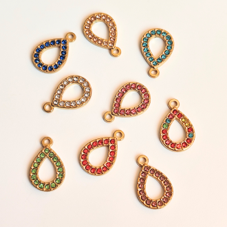 shiny golden drop | acciaio inossidabile