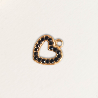 shiny golden heart | acciaio inossidabile