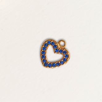 shiny golden heart | acciaio inossidabile