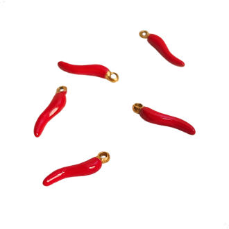 cornetto rosso | acciaio inossidabile