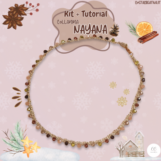 Nayana | kit + tutorial collanina