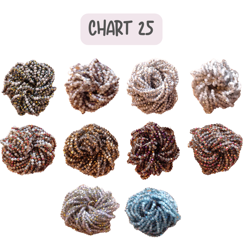 Cristallini 4mm CHART 25