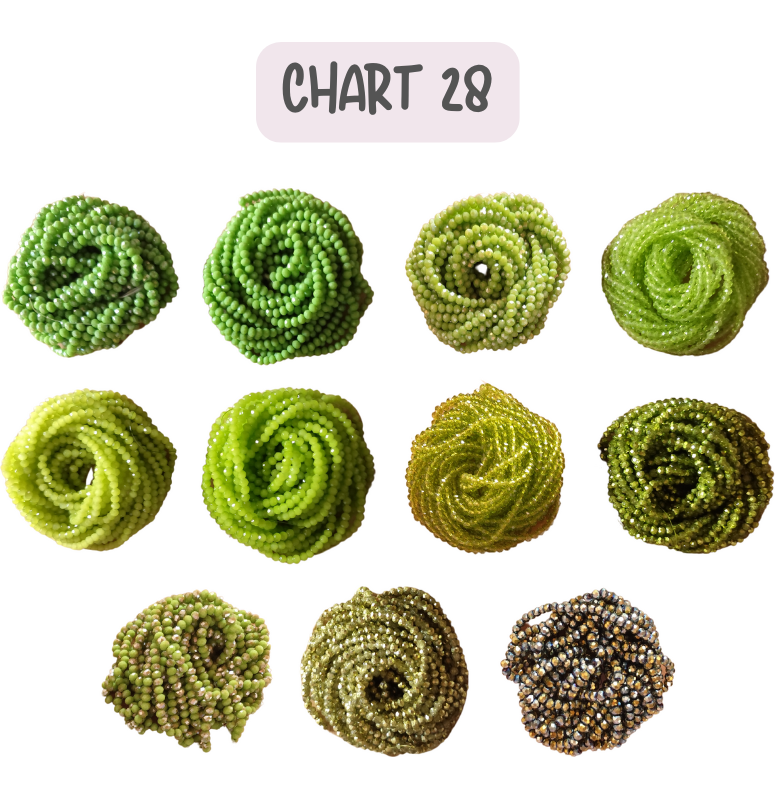 Cristallini 4mm CHART 28