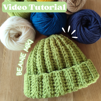 Miki | Tutorial beanie