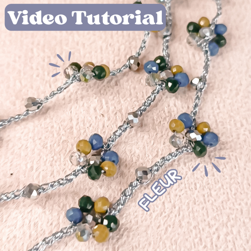 Fleur | Tutorial collanina