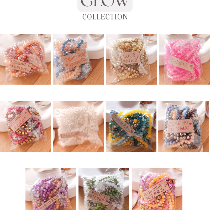 GLOW collection - Mini Crystal Selections